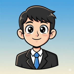 佐藤教室長の似顔絵